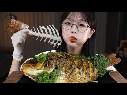 Видео: АСМР ЕДА Жареный Окунь🐟 | MUKBANG