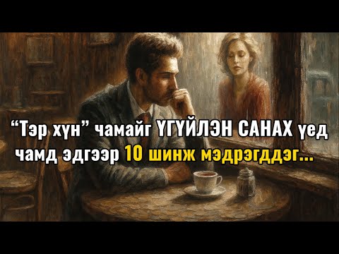 Видео: “ТЭР ХҮН” ЧАМАЙГ ҮГҮЙЛЖ САНАХ ҮЕД ЭДГЭЭР 10 ШИНЖ ЧАМД МЭДРЭГДДЭГ...