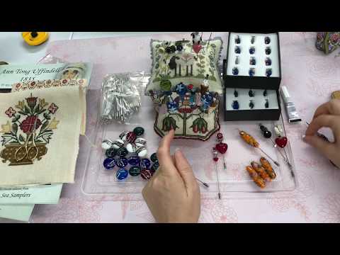 Видео: Проба HATSS вышить в дмс. Иголки.