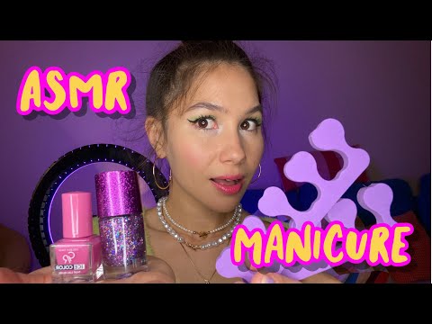 Видео: АСМР МАНИКЮР, Педикюр. ЗВУКИ РТА, Визуальные триггеры. ASMR MANICURE