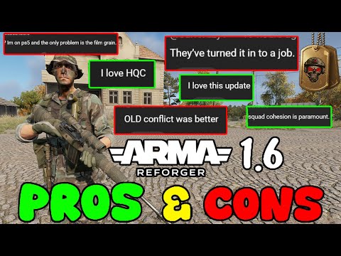 Видео: ARMA REFORGER 1.6 | ПЛЮСЫ И МИНУСЫ НОВОГО ОБНОВЛЕНИЯ