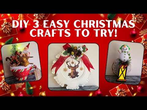 Видео: 3 забавные рождественские поделки, которые стоит попробовать уже сегодня
