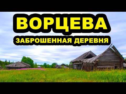 Видео: Ворцева - заброшенная деревня