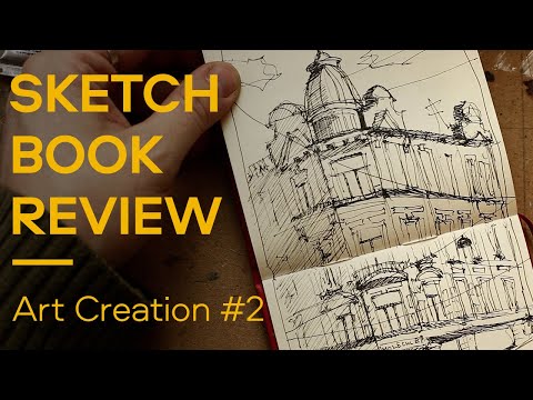 Видео: Обзор скетчбука Art Creation #2 | Sketchbook review Art Creation #2