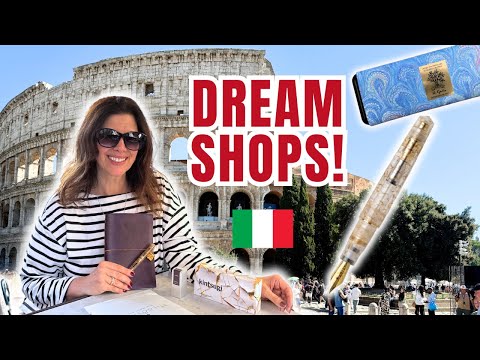 Видео: 🇮🇹 Тур по Италии: канцелярские товары ✨ A. Gallo, Stilo & Stile + Dream Fountain Pen Haul