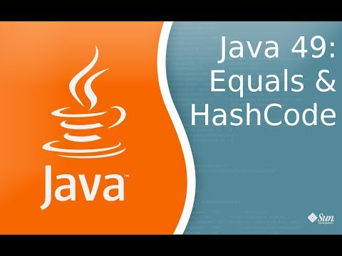 Видео: Урок по Java 49: Equals and HashCode