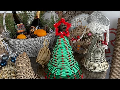 Видео: Mастер класс «Колокольчик» из искусственного ротанга