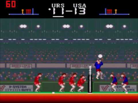 Видео: Видеопрохождение и обзор Super Volleyball(Супер Валейбол)Sega,Genesis