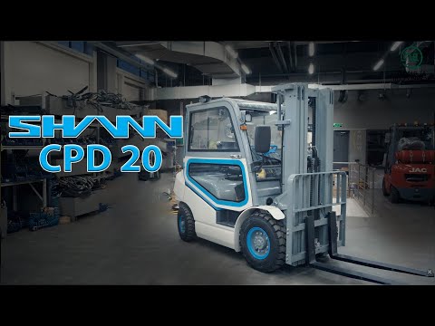 Видео: Электромобильный погрузчик SHANN CPD 20 - компактный, мощный и экологичный!