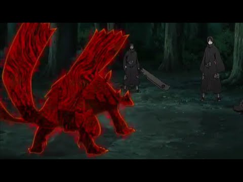 Видео: Итачи и Джузо против 3 хвостого