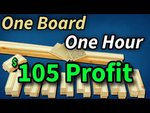 Видео: ПРОСТОЙ проект по деревообработке, который нужен КАЖДОМУ клиенту. Зарабатывайте на деревообработке.