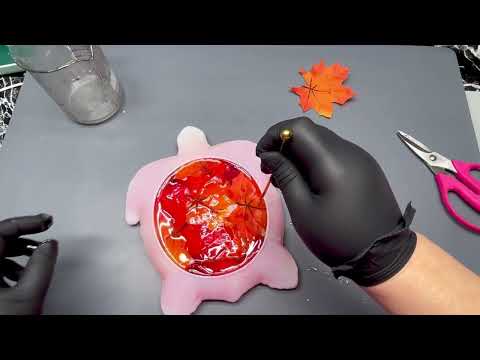 Видео: #564 ОСЕННИЙ ПОДНОС ДЛЯ ЧЕРЕПАХИ!@BondCraftor