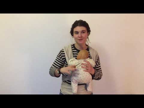 Видео: Трикотажный слинг-шарф