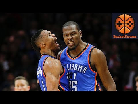 Видео: BasketStream #2: что, если Кевин Дюрэнт остался бы в "Оклахоме" в 2016?