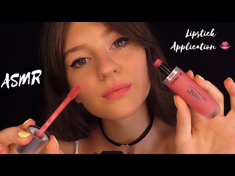 Видео: АСМР Нанесение Помад 💄 Lipstick Application 👄 Mac, Revlon, Aliexpress.. ASMR Whisper 😴