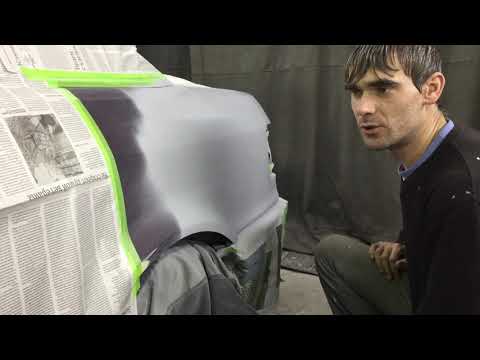 Видео: нанесение житкой шпаклевки