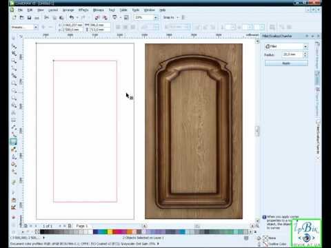 Видео: МДФ фасады и Corel Draw