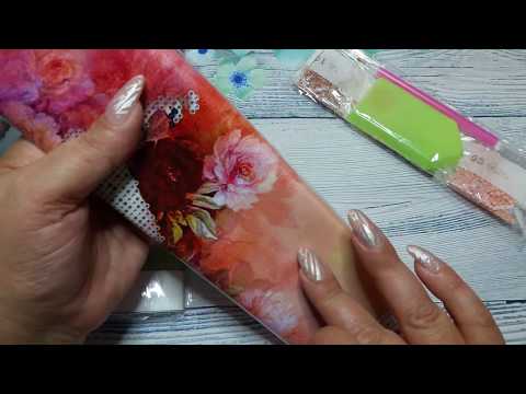 Видео: Алмазная вышивка(мозаика) с Али))) #лайкнеглядя ,  #обзорпосылок