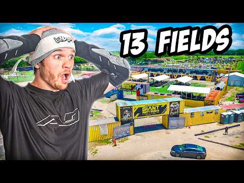 Видео: Этот гигантский пейнтбольный парк просто БЕЗУМИЕ