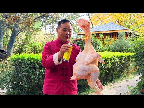 Видео: Домашняя курица с традиционными паровыми булочками! Лучший домашний рецепт! | Дядя сельский гурман