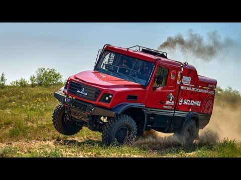 Видео: "МАЗ-СПОРТавто" в Арчединских песках