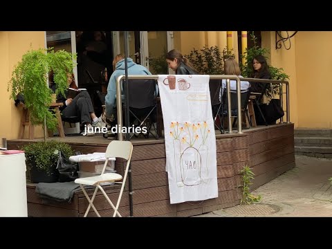 Видео: june diaries/моя жизнь в Петербурге в июне