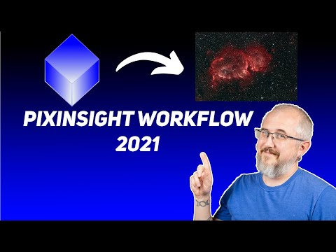 Видео: Мой рабочий процесс Pixinsight 2021 | Soul Nebula