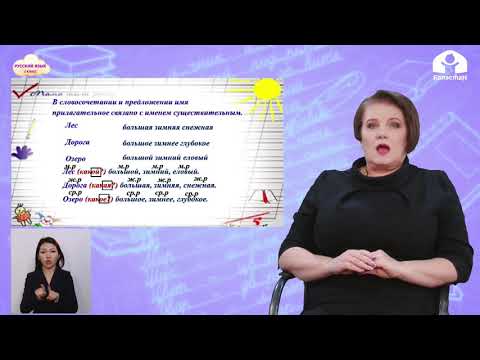 Видео: РУССКИЙ ЯЗЫК 3 класс / Изменение имён прилагательных по родам / ТЕЛЕУРОК 2.03.21