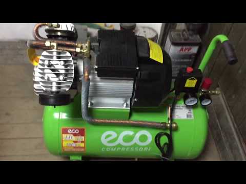 Видео: Компрессор ECO AE-502-1