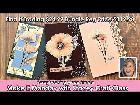 Видео: Мастер-класс по рукоделию «Make It Monday». Эксклюзивный набор Find It Trading — $24,99. Обычная ...