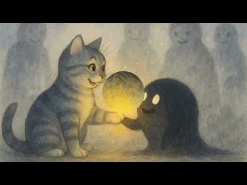 Видео: «Кіт Мурчик і Ніч живих тіней | Добра чарівна казка про світло всередині»