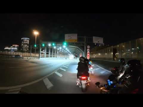 Видео: видео 360 Yamaha MT-07 Москва #115 толпой