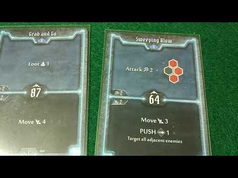 Видео: Дикарь (Inox Brute) из настольной игры МРАЧНАЯ ГАВАНЬ (GLOOMHAVEN): Способности