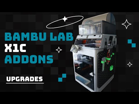 Видео: Дополнения и обновления для BambuLab X1C, напечатанные на 3D-принтере