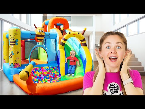Видео: Оливер превратил дом в батутный парк!