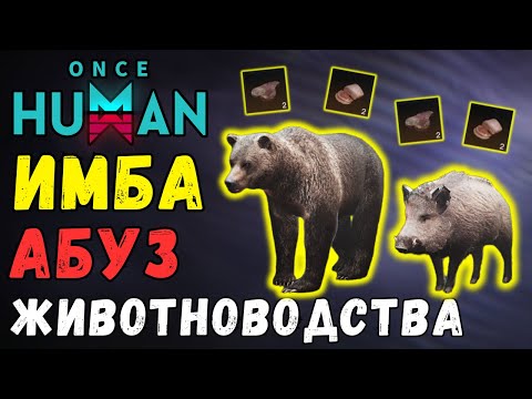 Видео: 💎ИМБА АБУЗ - ЛОМАЮЩИЙ ЖИВОТНОВОДСТВО В ИГРЕ Once Human! Как получить золотое мясо? БАГ или ФИЧА?