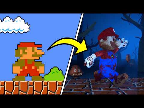 Видео: Я сделал Super Mario Bros, но это игра ужасов.