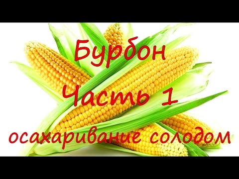 Видео: Приготовление Бурбона. Часть1. Осахаривание кукурузы ржаным солодом.