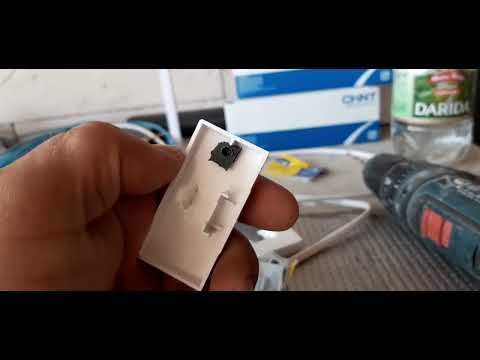 Видео: двухкнопочный выключатель schneider electric без фиксации, переделка за копейки.