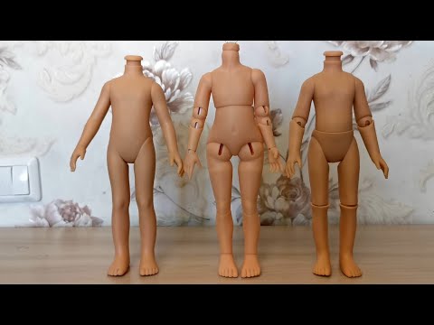 Видео: Шарнирное тело для куклы Паола Рейна от компании Трудоград