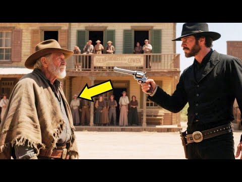 Видео: Самый быстрый стрелок вызвал его на дуэль… но старый ковбой не шевельнулся   он уже был МЁРТВ