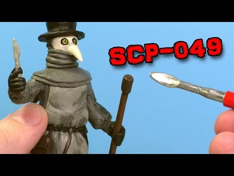 Видео: ЛЕПИМ SCP 049 ЧУМНОЙ ДОКТОР - ИСТОРИЯ | Видео Лепка
