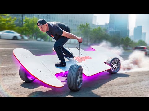 Видео: Самый БОЛЬШОЙ СКЕЙТБОРД из ЖИГУЛЕЙ в мире