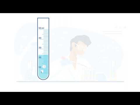 Видео: Цена деления, погрешность и объем жидкости в мензурке