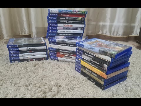 Видео: Мои игрульки диски на PSку4 и5!!!Games)))Playstation4, Playstation5