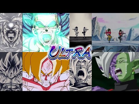 Видео: ВСЕ УЛЬТРА-АНИМАЦИИ, РИСУНКИ КИСТОЧКОЙ | Dragon Ball Legends (октябрь 2025 г.)
