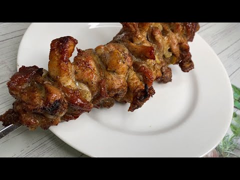 Видео: Шашлык из свинины в Электрической печи BBK OE5562МC - очень вкусный шашлык, напомнил лето и пикник