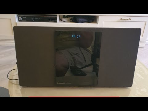 Видео: Плоская магнитола Panasonic sc-hc400 ,почти все включено!