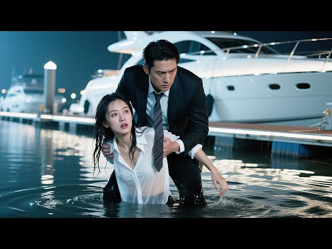 Видео: Красавицу гнали папарацци она упала в реку красавчик-CEO спасает её