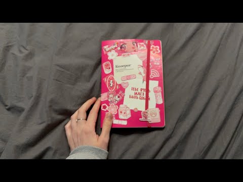 Видео: Личный дневник за 2024 год  #diary #planning #aesthetic #творчество #личныйдневник #лд #planner #art